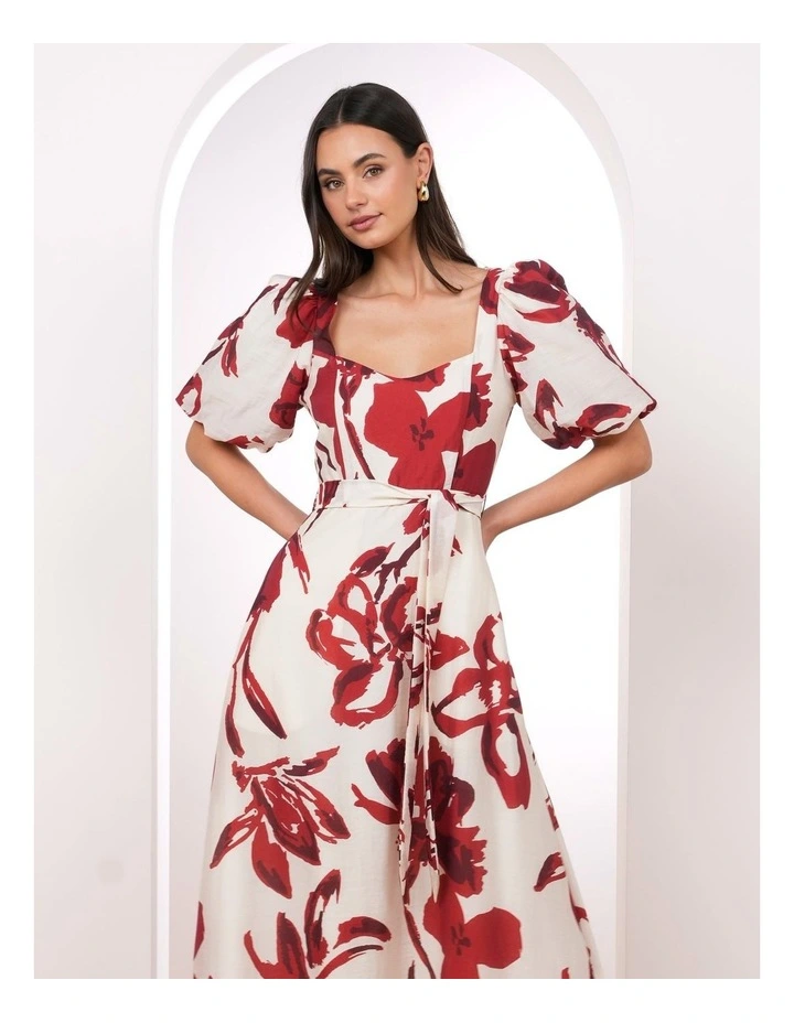 Becca Puff Sleeve Maxi Dress image 4