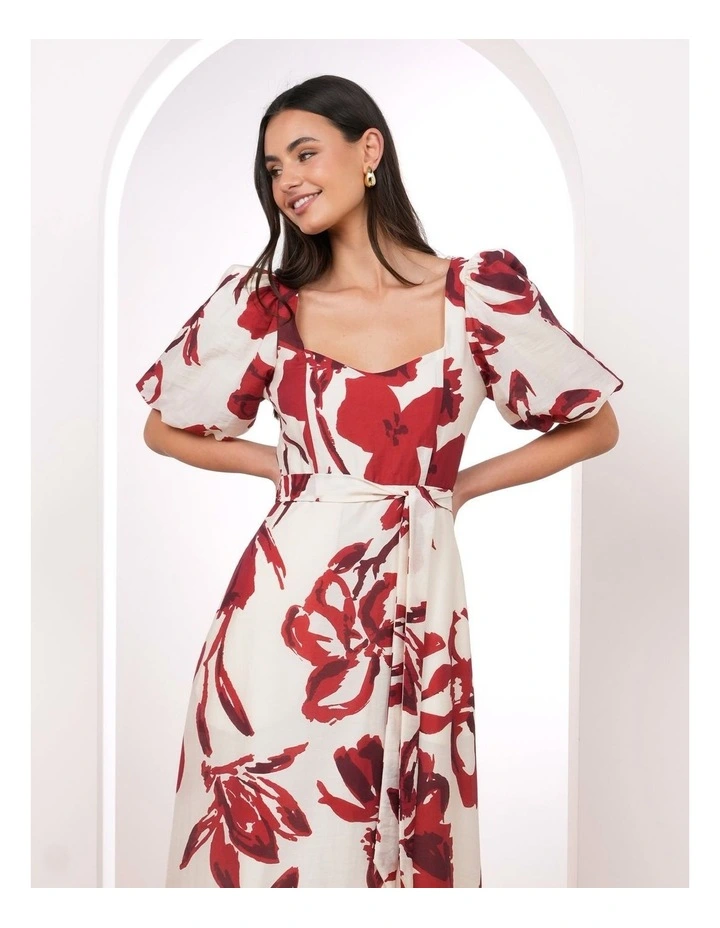 Becca Puff Sleeve Maxi Dress image 5