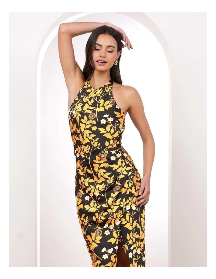 Hannah Halter Neck Maxi Dress image 4