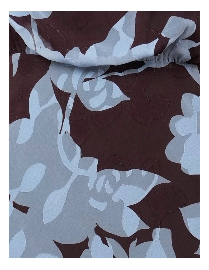 Amira High Neck Midi Dress image 6