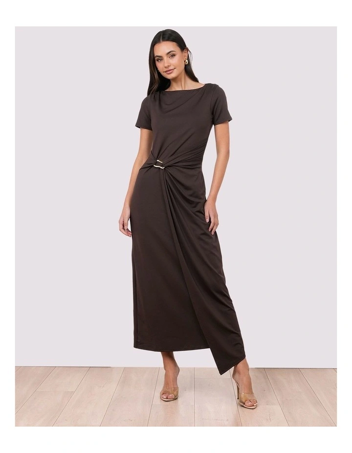 Noah Short Sleeve Maxi Dress image 1