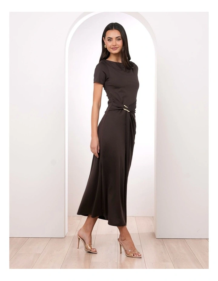 Noah Short Sleeve Maxi Dress image 3