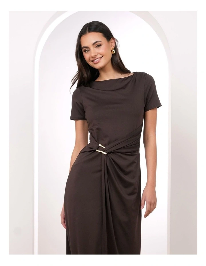 Noah Short Sleeve Maxi Dress image 4