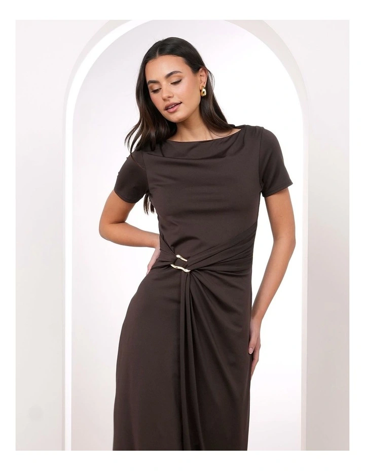 Noah Short Sleeve Maxi Dress image 5