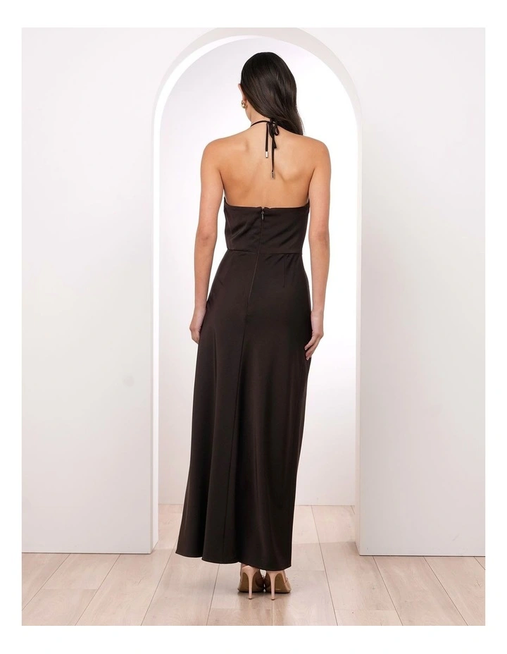 Vallie Halter Neck Maxi Dress image 2