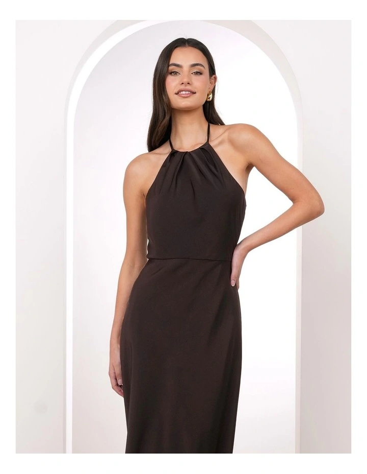 Vallie Halter Neck Maxi Dress image 5