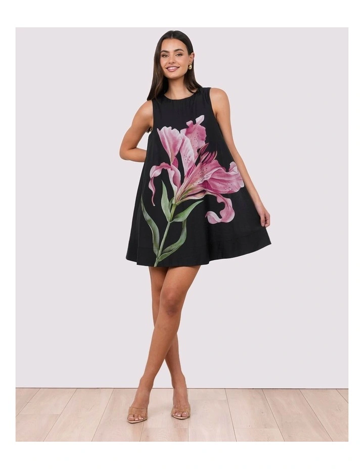 Zilpah Trapeze Mini Dress image 1