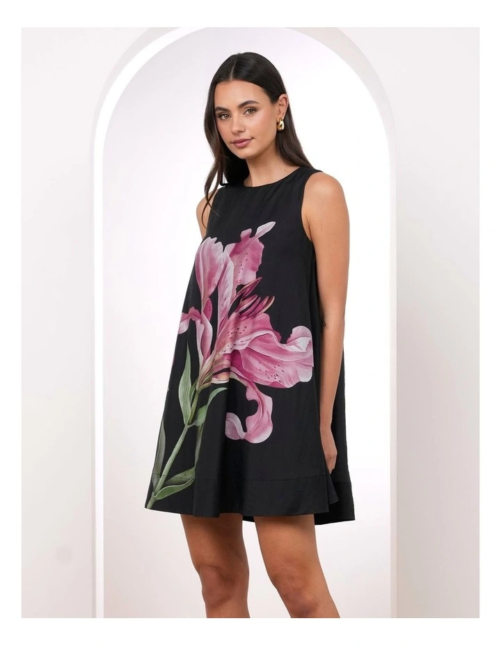Zilpah Trapeze Mini Dress image 3