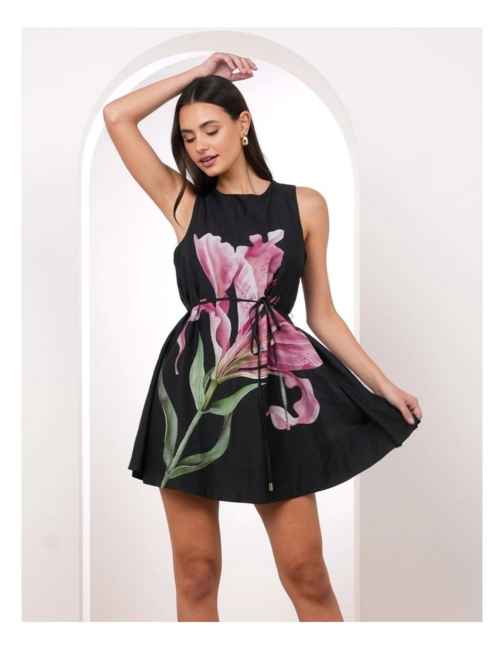 Zilpah Trapeze Mini Dress image 4