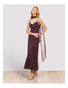 Bethany Scarf Maxi Dress
