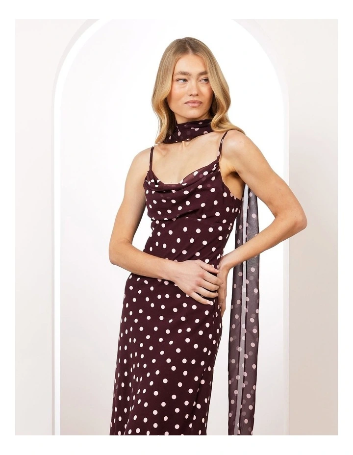 Bethany Scarf Maxi Dress image 4