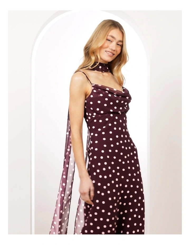 Bethany Scarf Maxi Dress image 5