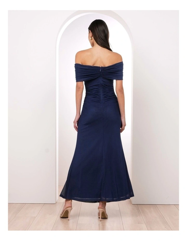 Xyla Off Shoulder Mesh Gown image 2