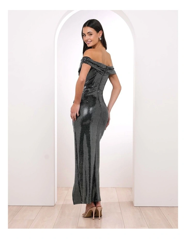 Yuna Cross Neck Gown image 2