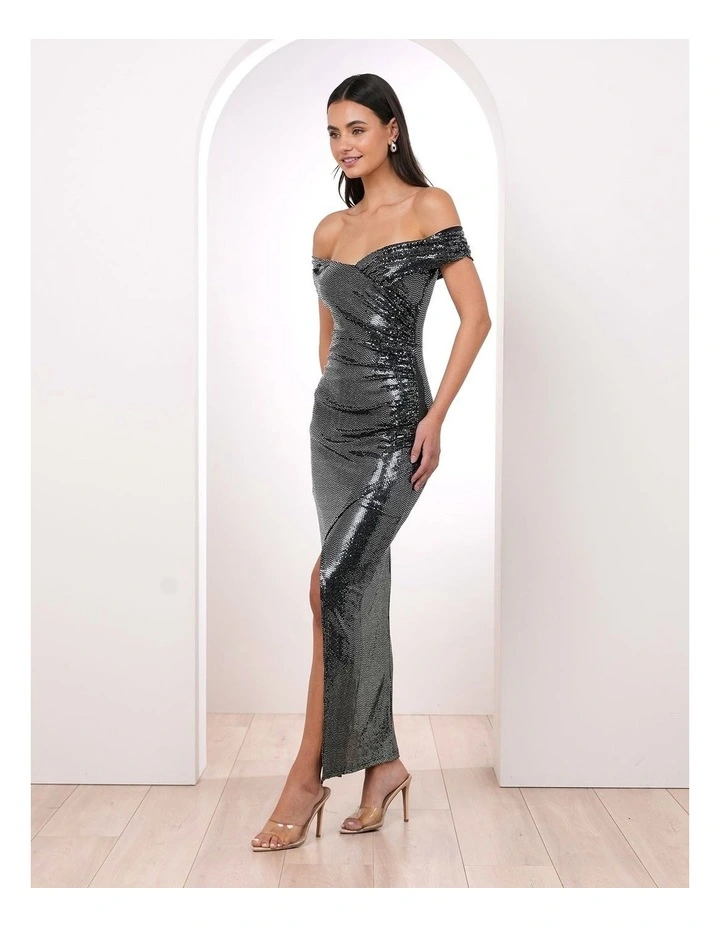 Yuna Cross Neck Gown image 3