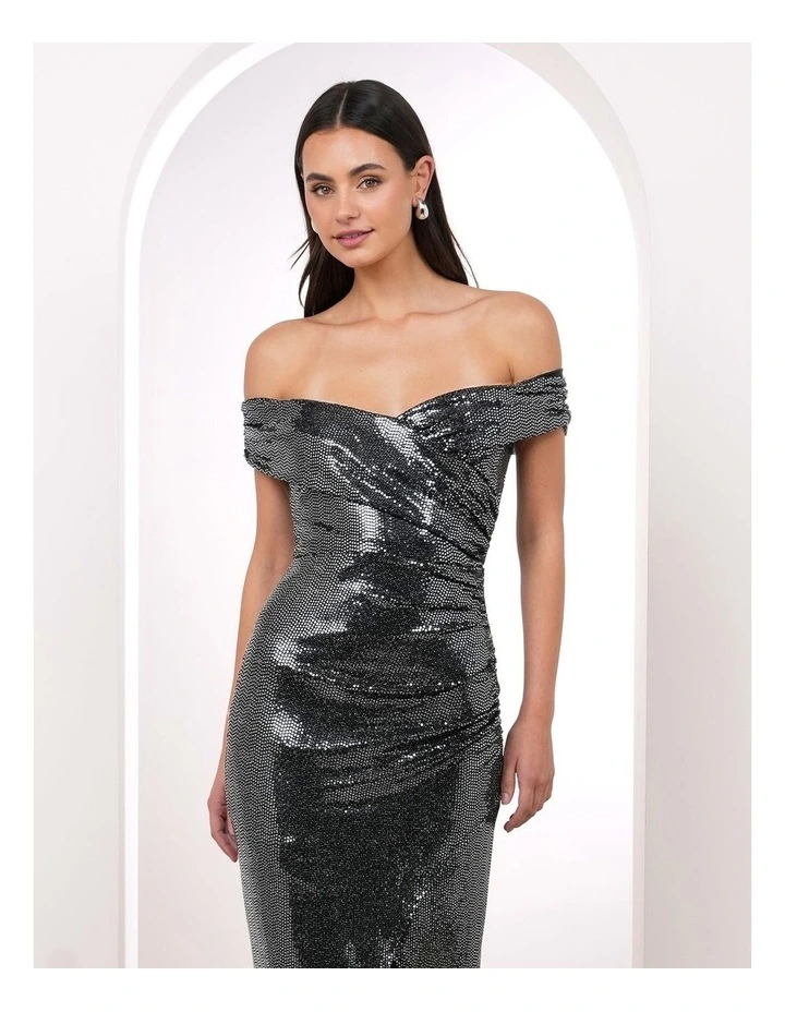 Yuna Cross Neck Gown image 4