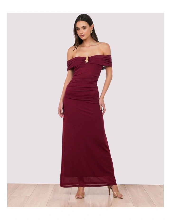 Maeve Off Shoulder Maxi Dress image 1
