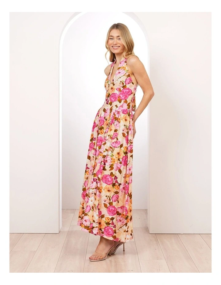 Joslin Halter Neck Maxi Dress image 3