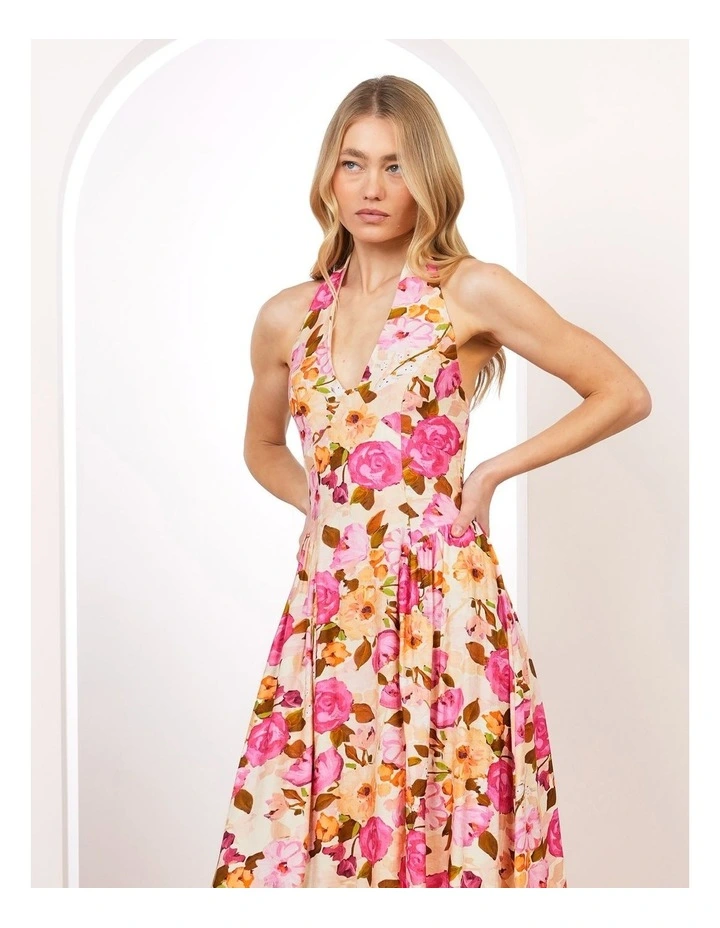 Joslin Halter Neck Maxi Dress image 4