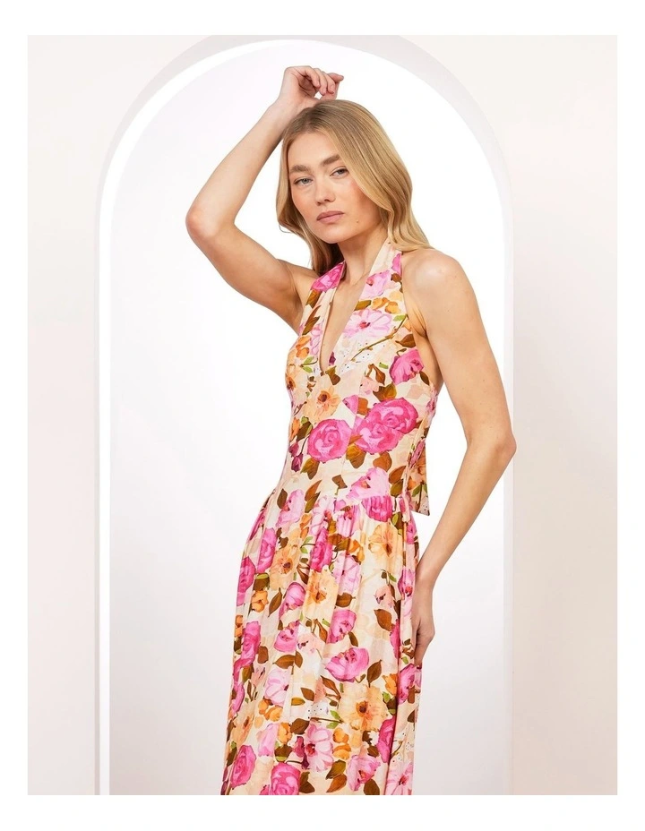 Joslin Halter Neck Maxi Dress image 5