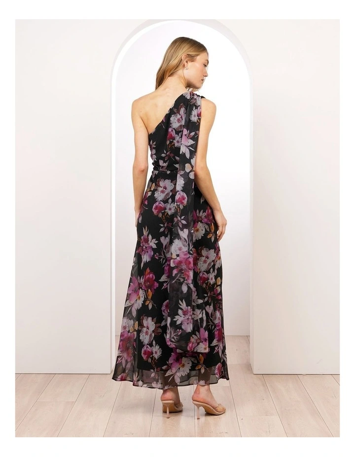 Stella One Shoulder Scarf Gown image 2
