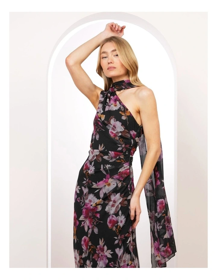 Stella One Shoulder Scarf Gown image 5