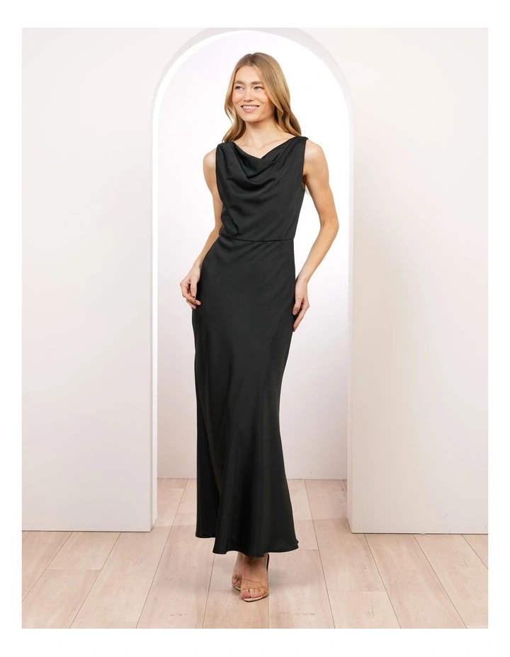 Urvil Cowl Neck Midi Dress image 3