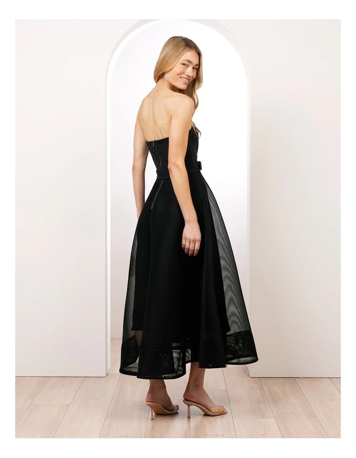 Oksana Strapless Midi Dress image 2