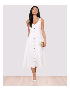 Xemina Sleeveless Midi Dress