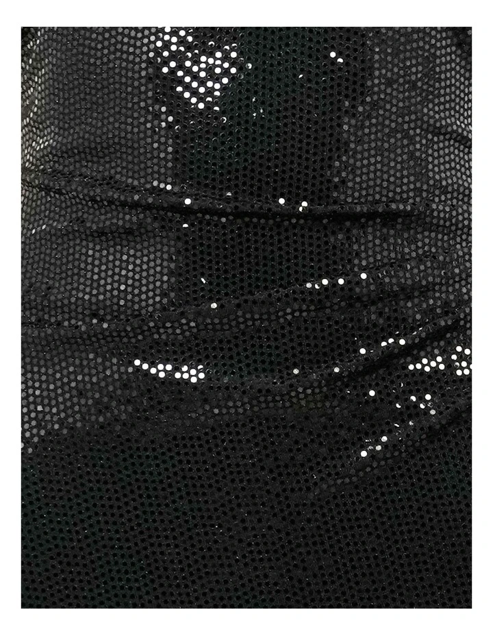 Vivian High Neck Sequin Gown image 6