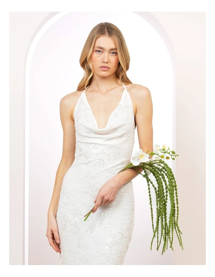 Emma Cowl Neck Maxi Dress image 5