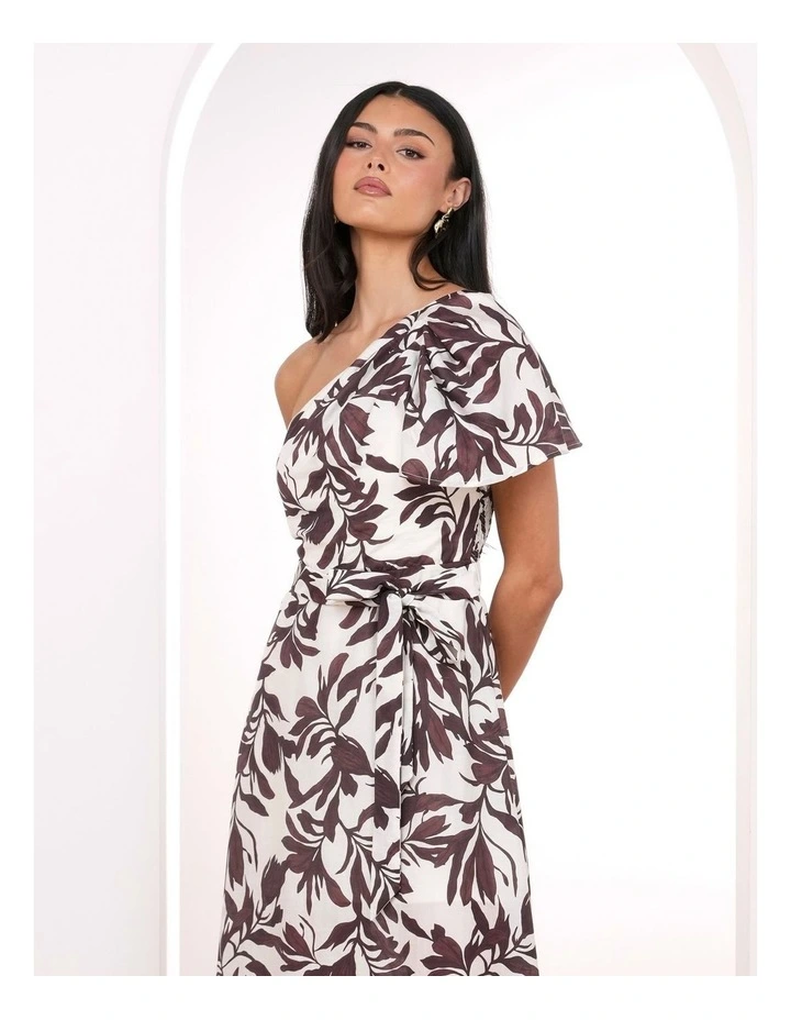 Caden One Shoulder Midi Dress image 5