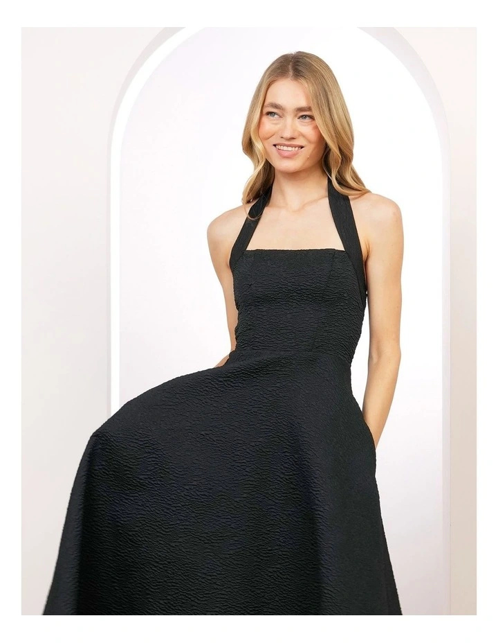 Aurora Halter Neck Maxi Dress image 5