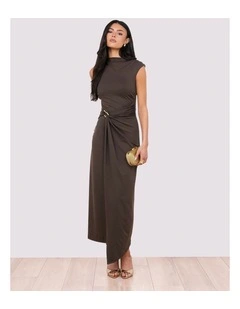 Rayne High Neck Maxi Dress