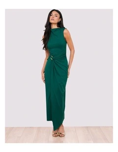 Rayne High Neck Maxi Dress