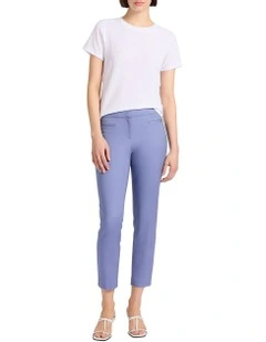 Alana Welt Pocket Pant in Denim Blue