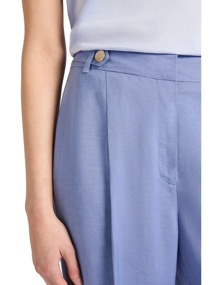 Marie Wide Leg Pant in Denim Blue image 3