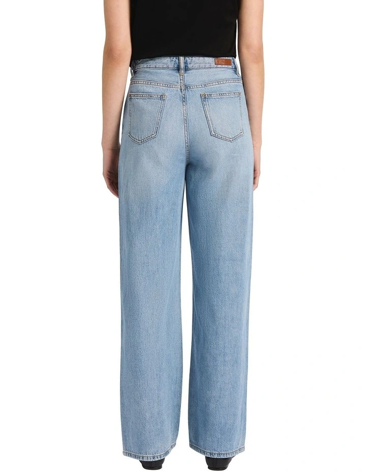 Christie Straight Leg Jean in Matilda Blue image 4