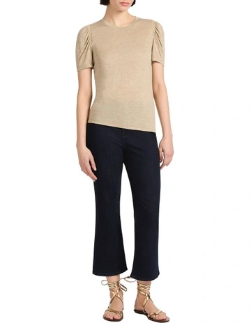 Cadillac Sparkle Tee in Gold