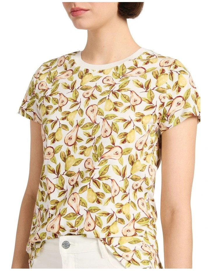 Pear-suasion Tee in Multi image 3