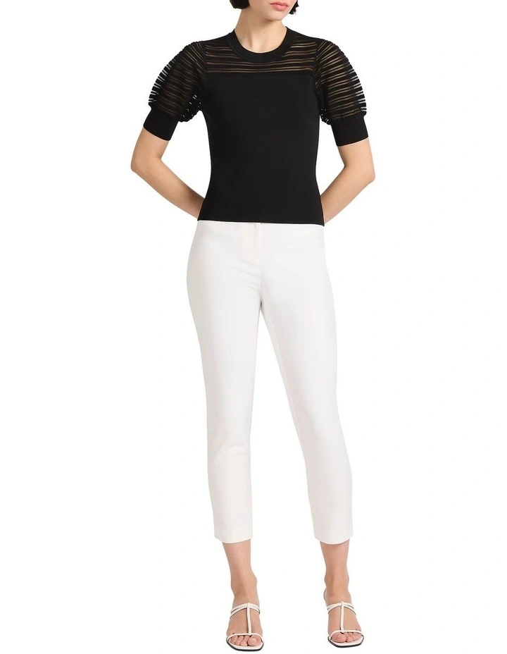 Second Chances Knit Jumper in Black image 2
