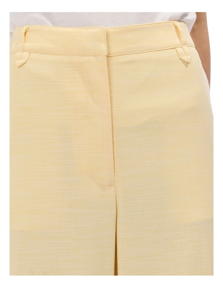 Jacqueline Straight Leg Pant in Butter image 3