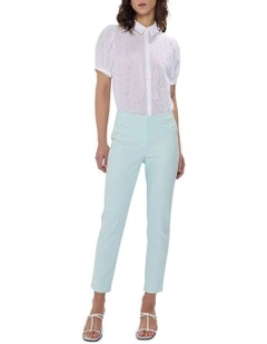 Alana Welt Pocket Pant in Sea Spray