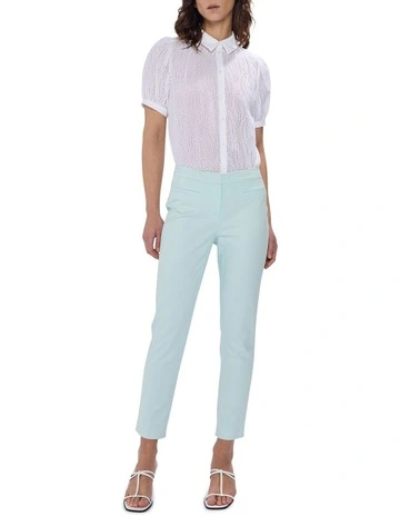 Alana Welt Pocket Pant in Sea Spray