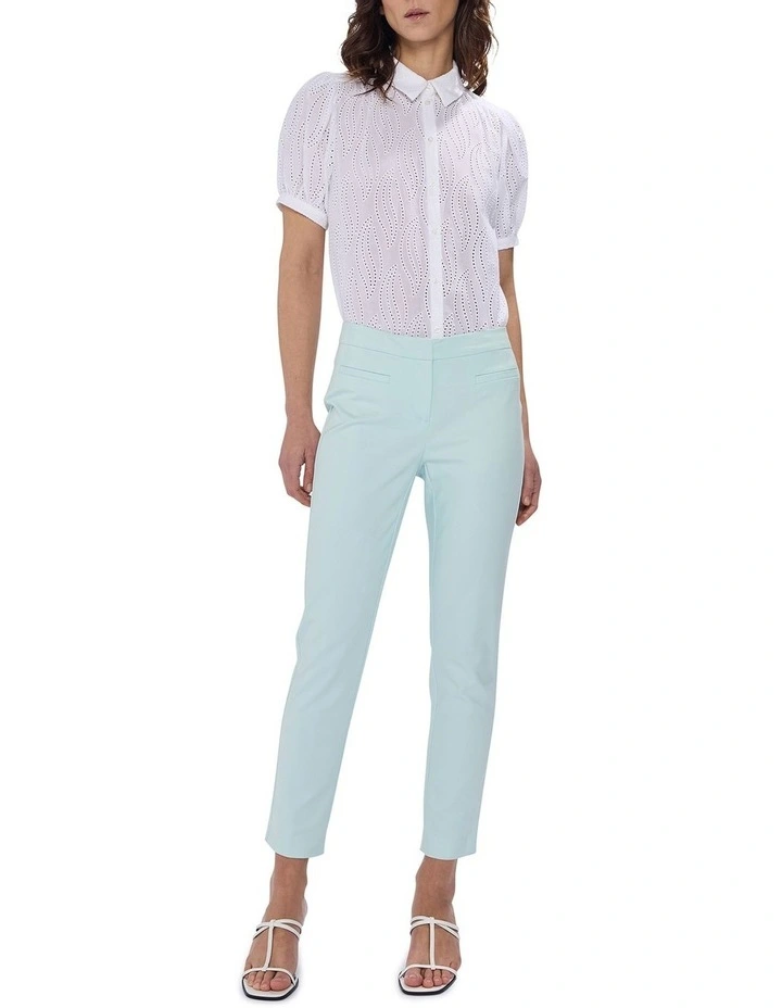 Alana Welt Pocket Pant in Sea Spray image 1