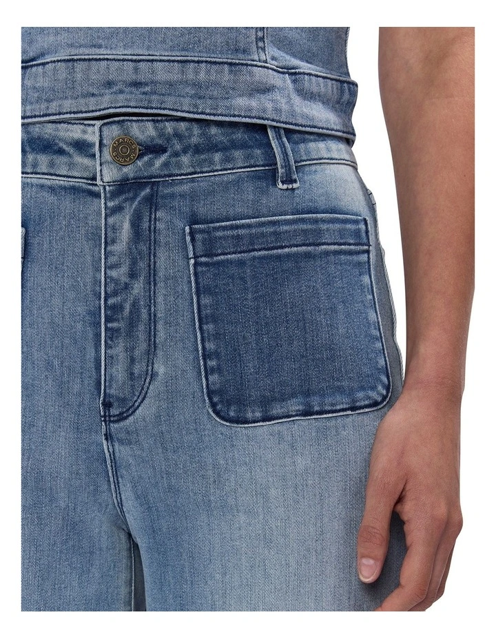 Michelle Straight Leg Jean in Bronte Blue image 3