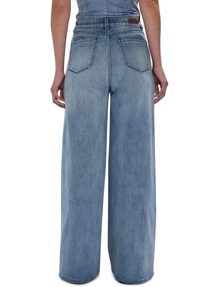 Michelle Straight Leg Jean in Bronte Blue image 4
