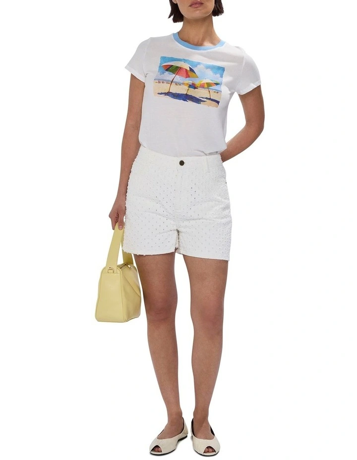 Made For Beach Other Tee in White image 2