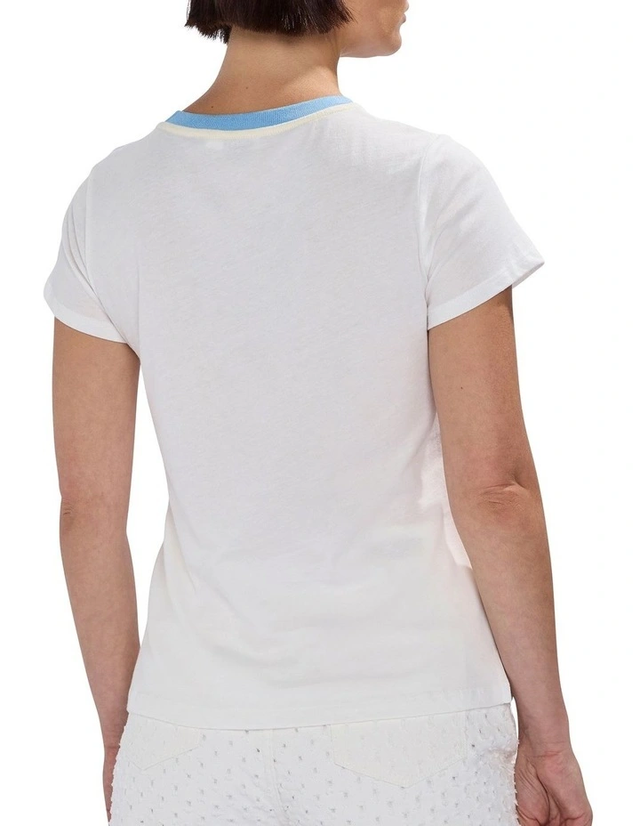 Made For Beach Other Tee in White image 4