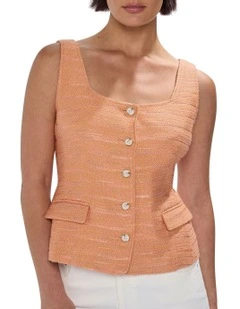 Tweed Could Be The One Top in Orange